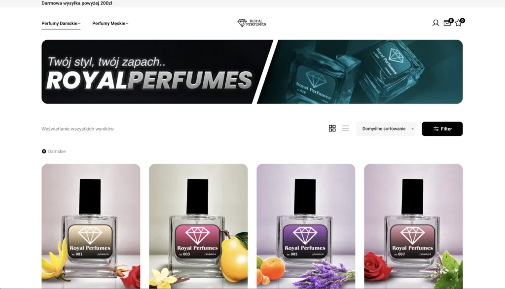 Sklep internetowy Royal Perfumes